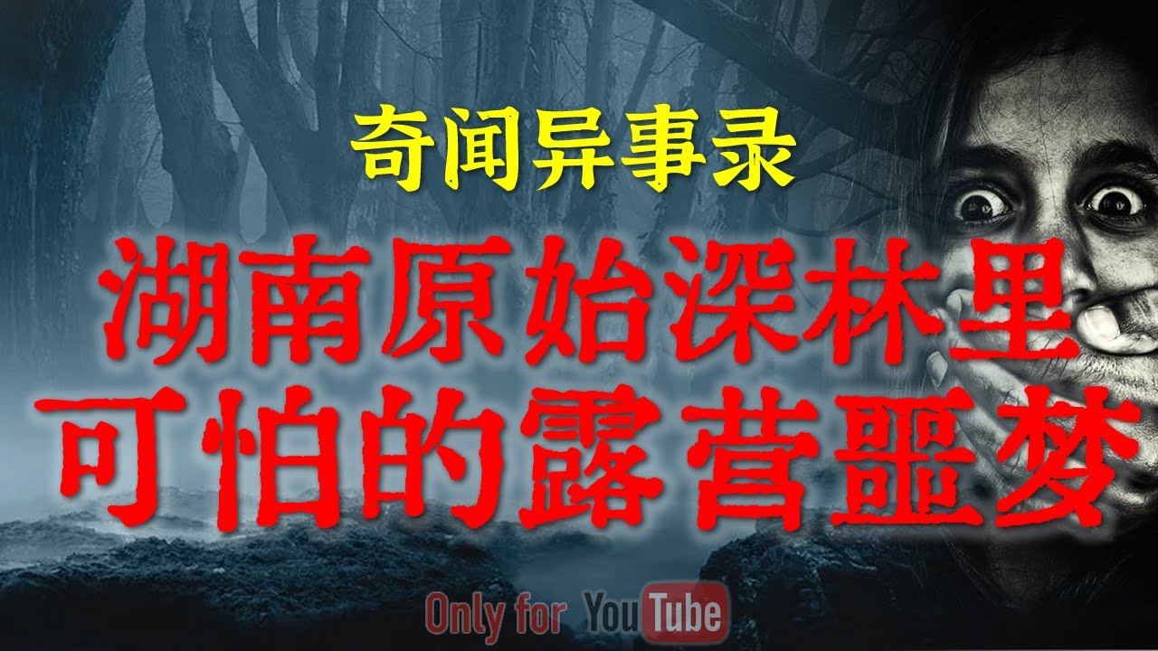 【灵异怪谈】原始深林里可怕的露营噩梦!每段都细思极恐|河北退役老兵讲述真实恐怖经历，真相更加诡异#鬼故事#睡前故事#解压故事#灵异故事#恐怖故事#民间故事#horror#ghost 【灵异电台】