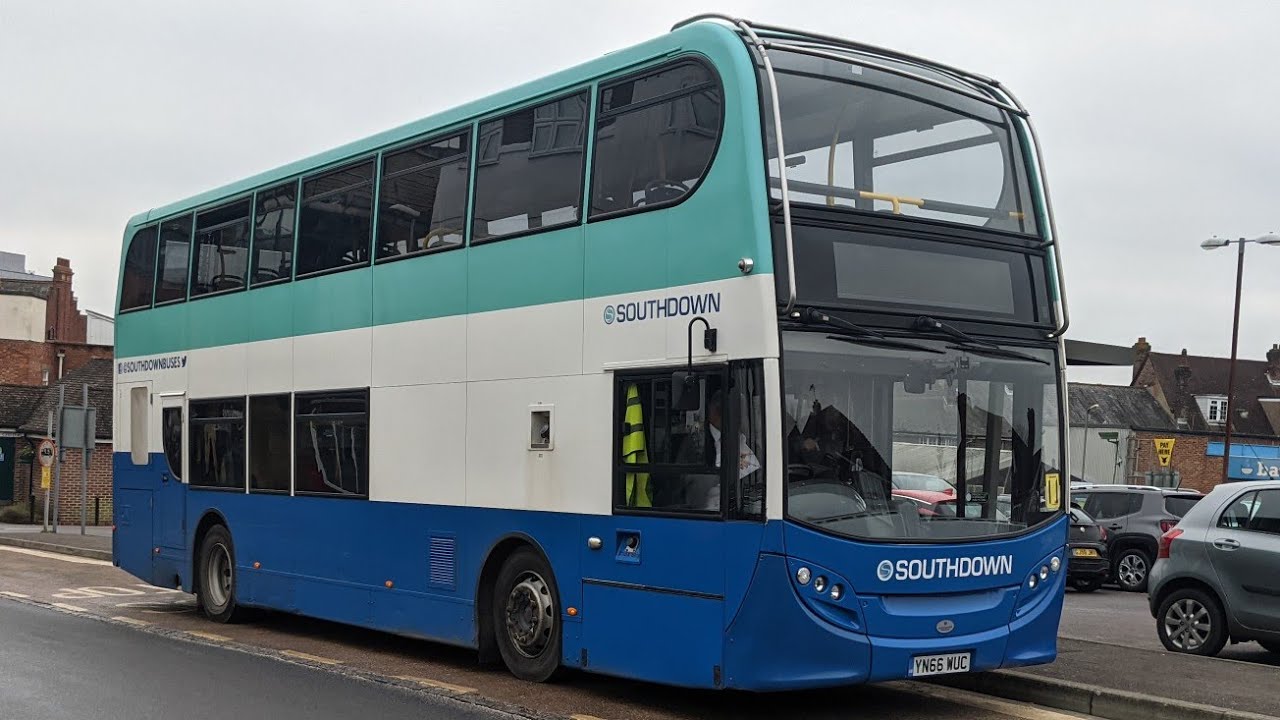 *FRV* Southdown Psv Route 409 | Selsdon Sainsbury's - East Grinstead | E400 Scania | YN66WUC