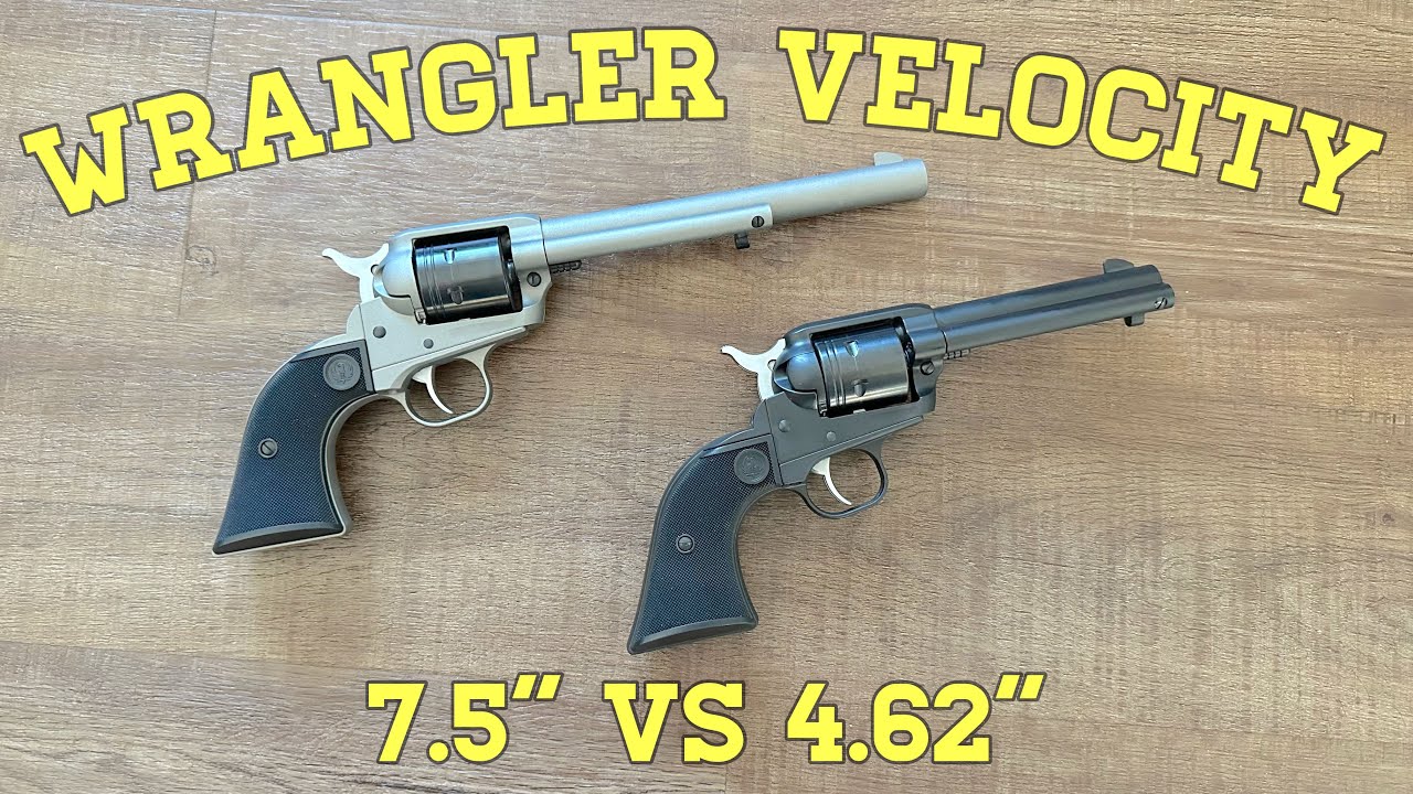 Ruger Wrangler: Velocity Tests