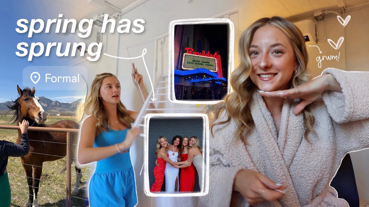 sorority spring formal & lots of updates