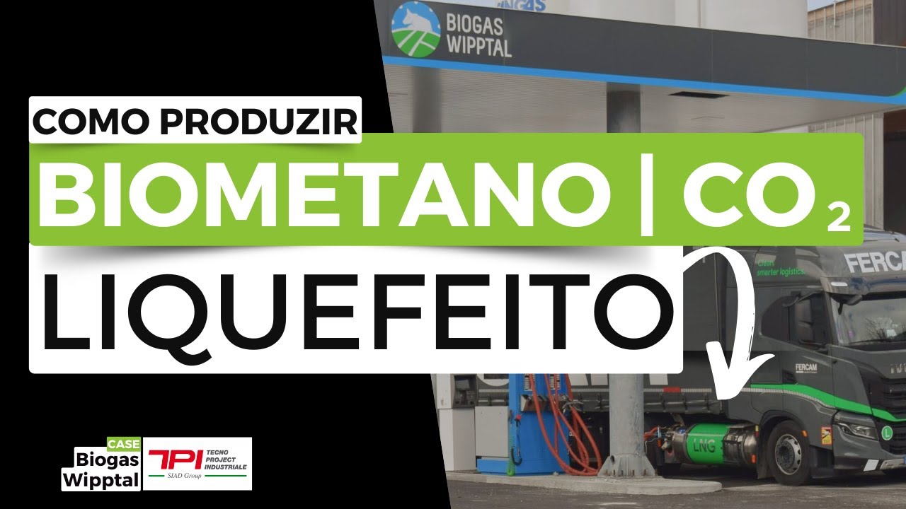 BIOGÁS - GNL - CO2 | Planta Mais Moderna de Biometano e CO2 Liquefeito da Itália!