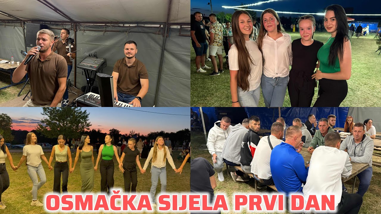 OSMAČKA SIJELA prvi dan / Osmačke Adna i Erna povele kolo a Mehmedovićka ih pratila u stopu👏