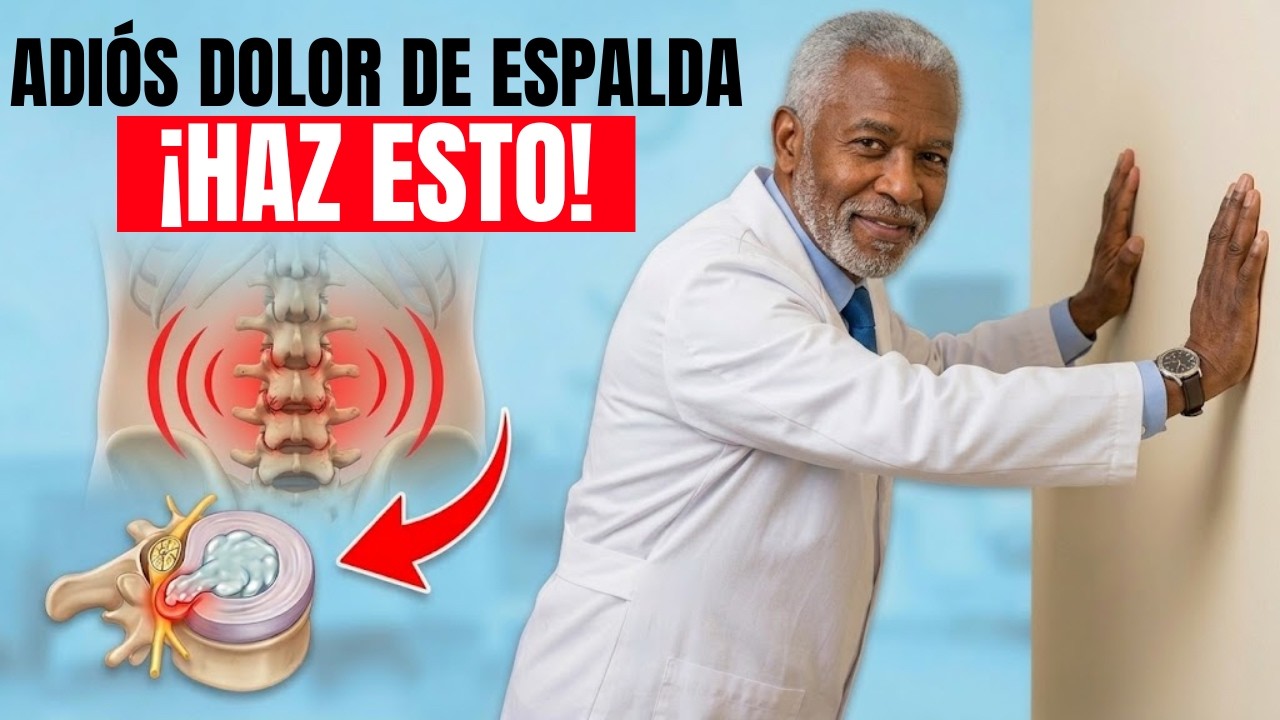 Después de los 60: 3 Ejercicios Que Eliminan el Dolor de Espalda Baja