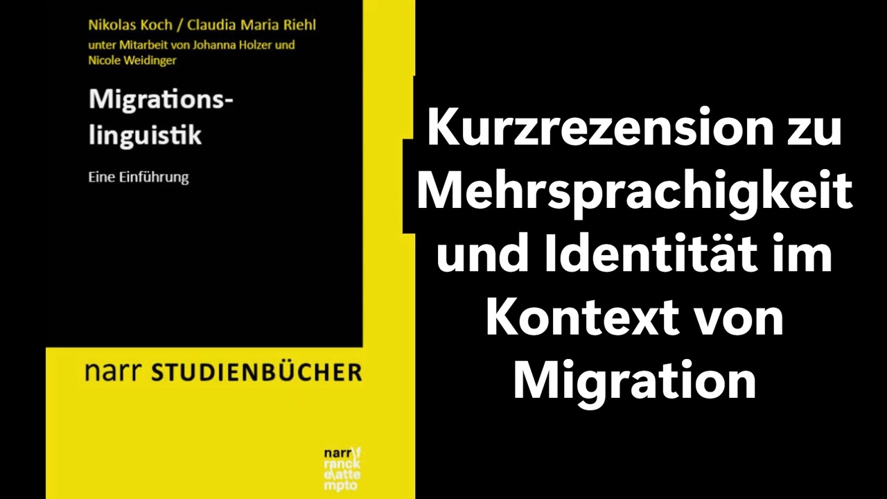 Migrationslinguistik #migration und #mehrsprachigkeit in #deutschland #identit&auml;t #mehrsprachig