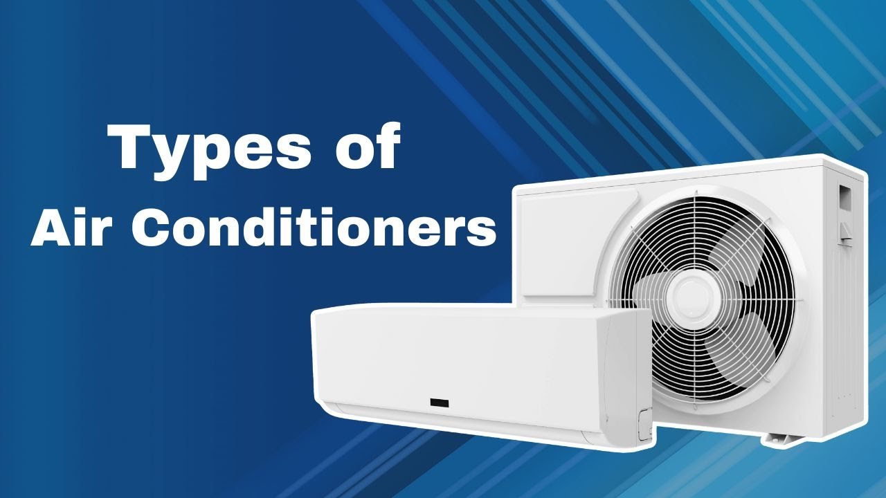 Types of air conditioners | Different Types of Air Conditioners