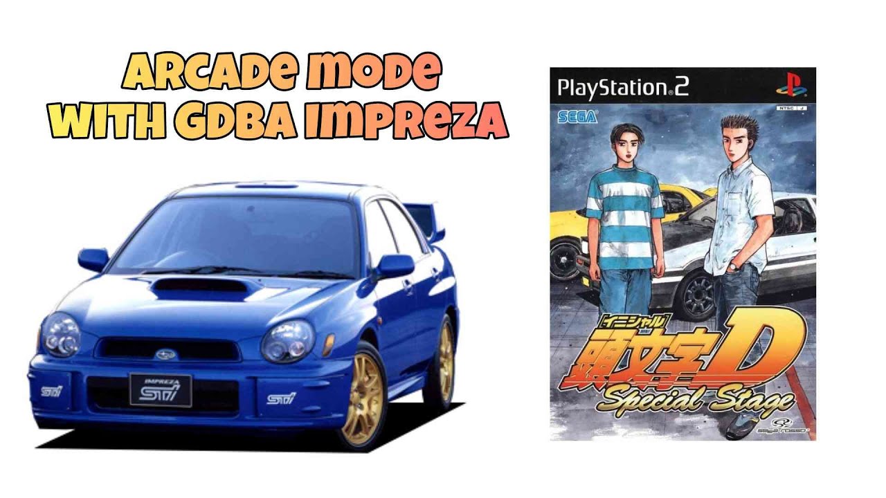 Completing Initial D Special Stage with the Subaru Impreza GDBA