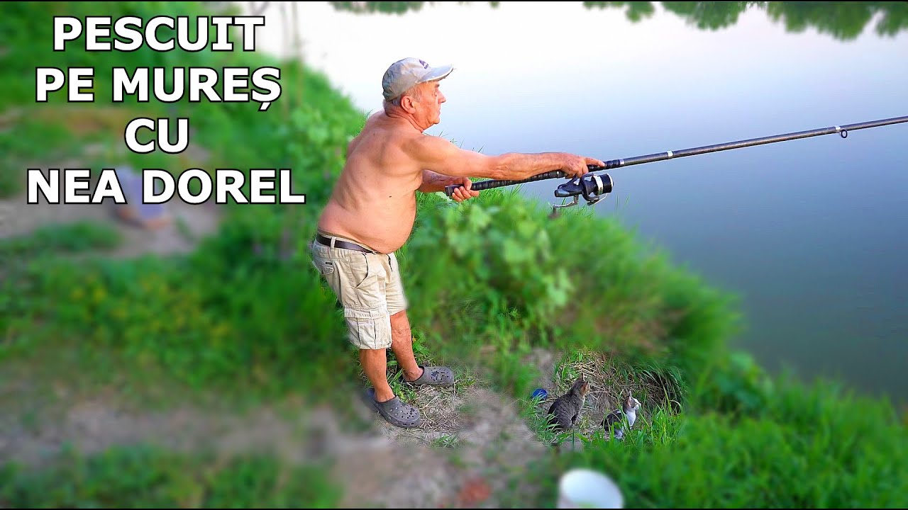 Pescuit si Discutii cu NEA DOREL pe Mures - DE CE NU SE PRINDE PESTE PE MURES?