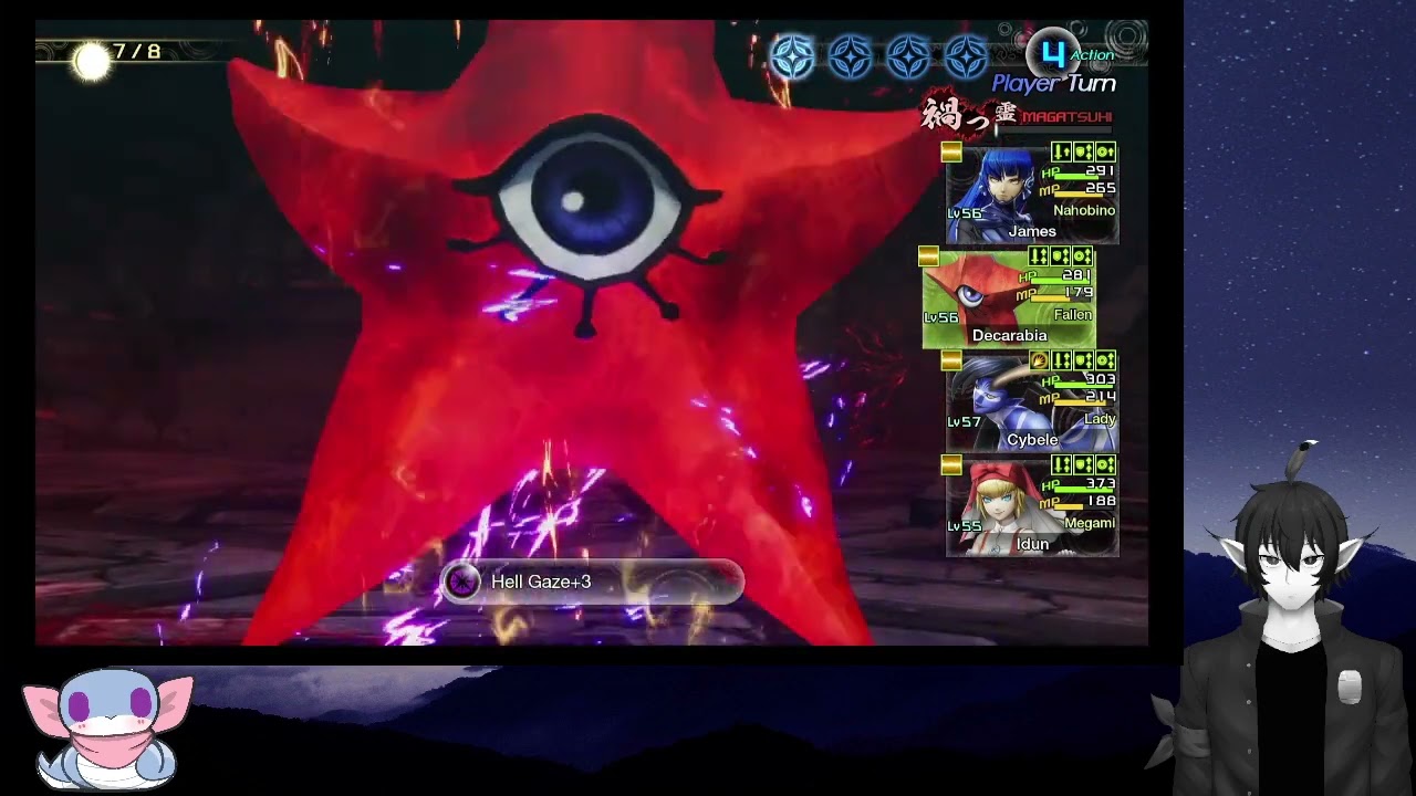 Boss Reel Chernabog [SMT V Pt 15 ©ATLUS ©SEGA]