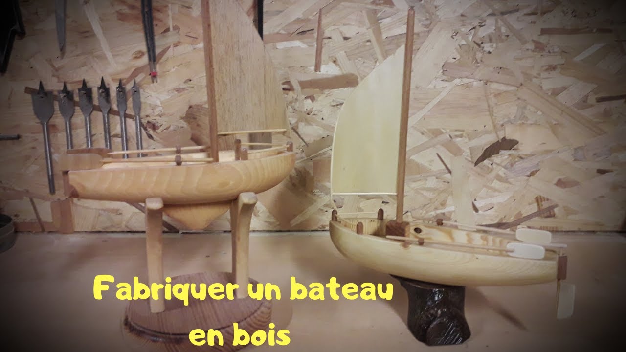 Fabriquer un bateau en bois