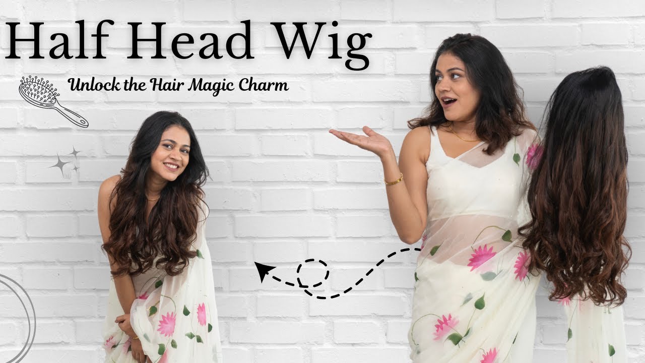 Unlock the Hair Magic Charm with Half Head Wigs - Your Dazzling Hair Upgrade!