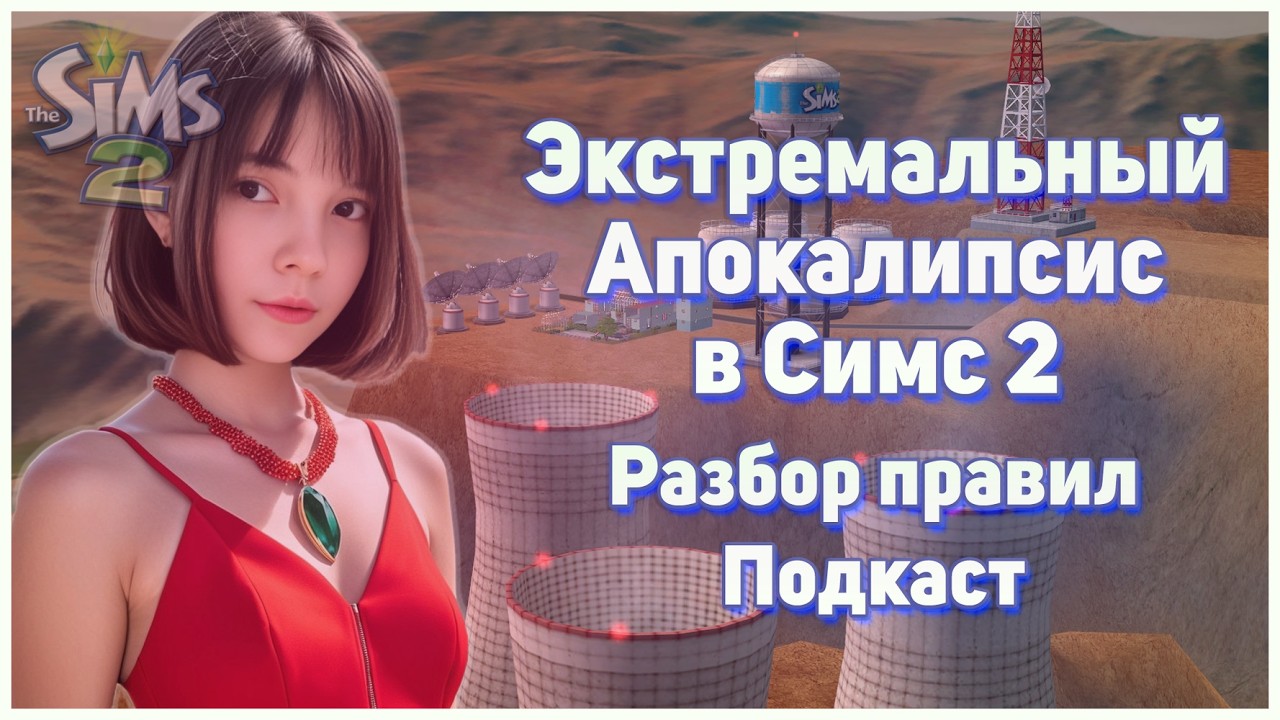 💥 Экстремальный Апокалипсис в Симс 2. Разбор правил. Перезапись. 💥