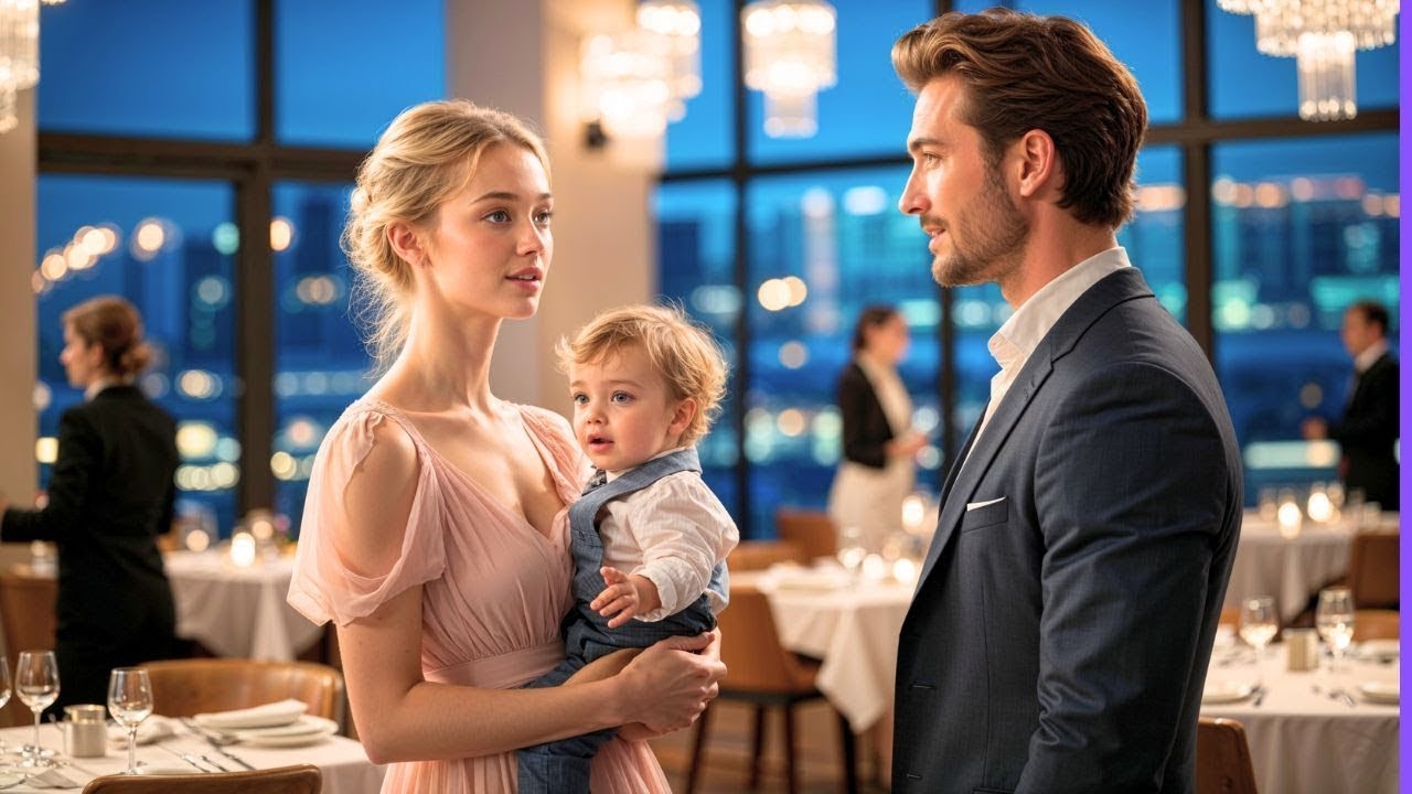 Entschuldigung ich habe mein Baby mitgebracht sagte die alleinerziehende Mutter und der CEO lächelte