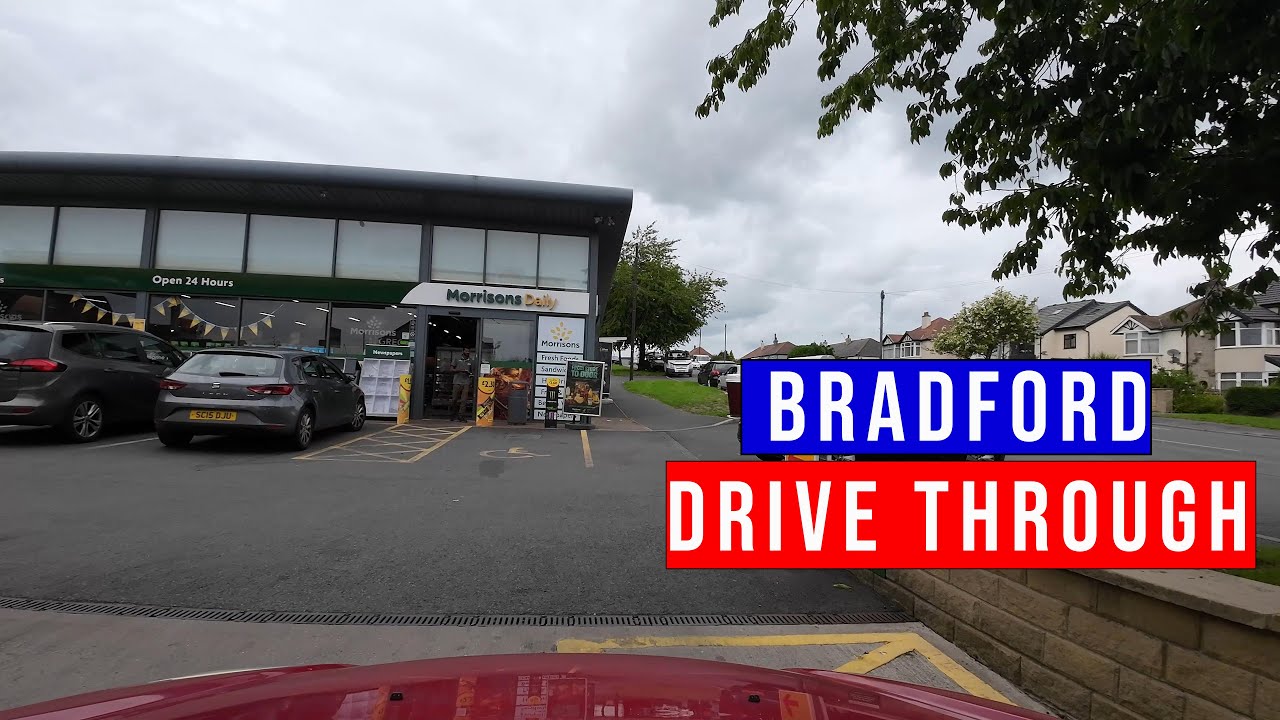 Bradford Drive Through (4K, 60FPS) 10.07.2023