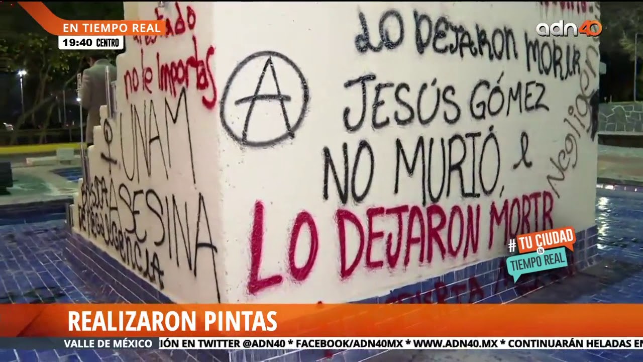 Vandalizan instalaciones de CU tras marcha del silencio