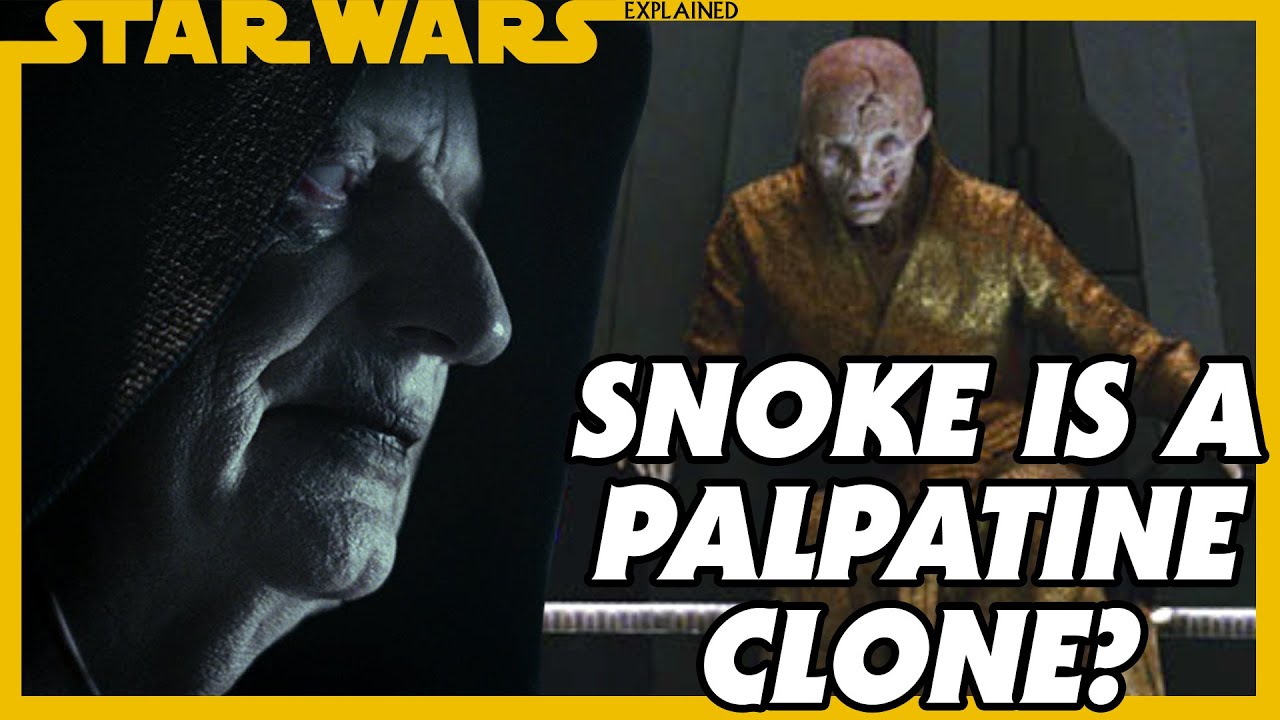 New Evidence that Snoke is a Clone of Palpatine