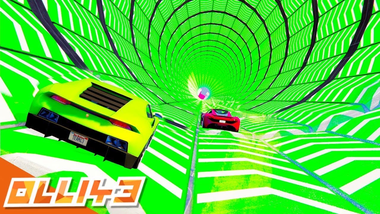GTA 5 Versus : SKY HIGH MEGA BOOST RAMP!