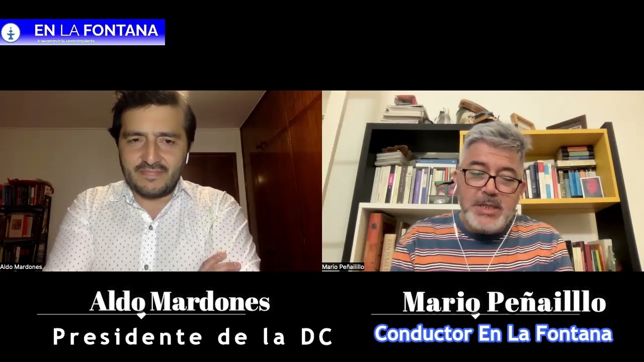 EXCLUSIVO🔵 Entrevista #EnLaFontana con Aldo Mardones presidente (s) de la Democracia Cristiana (DC)