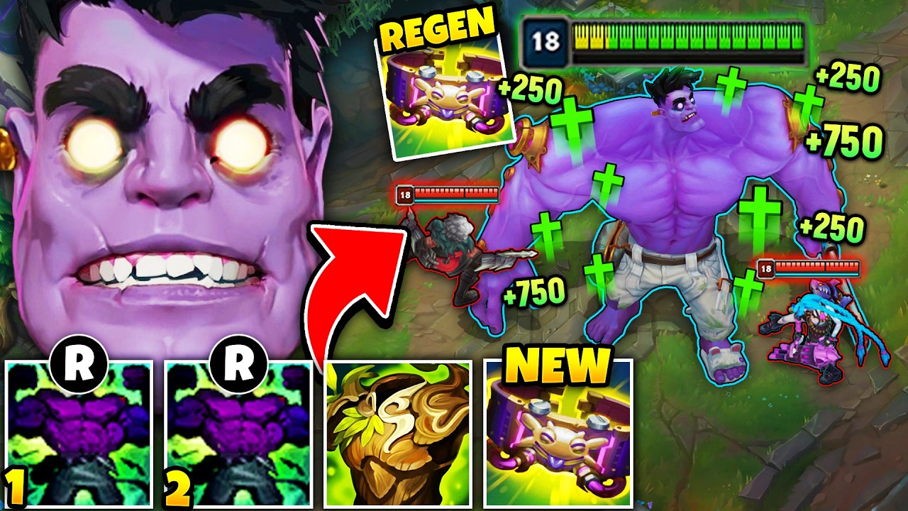 RIOT GAVE DR. MUNDO 2 ULTS IN SEASON 16?! (NEW TANK ITEM IS AMAZING)