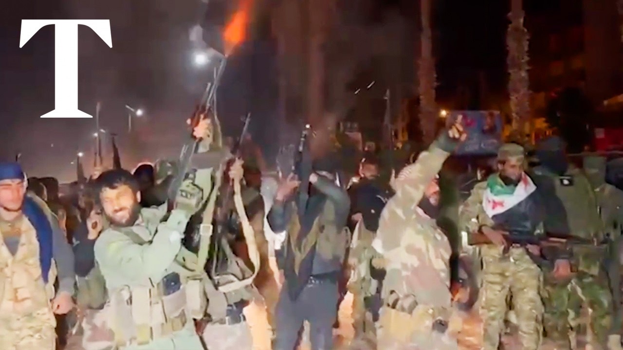 Syrian rebels enter Damascus as ‘President Assad flees’