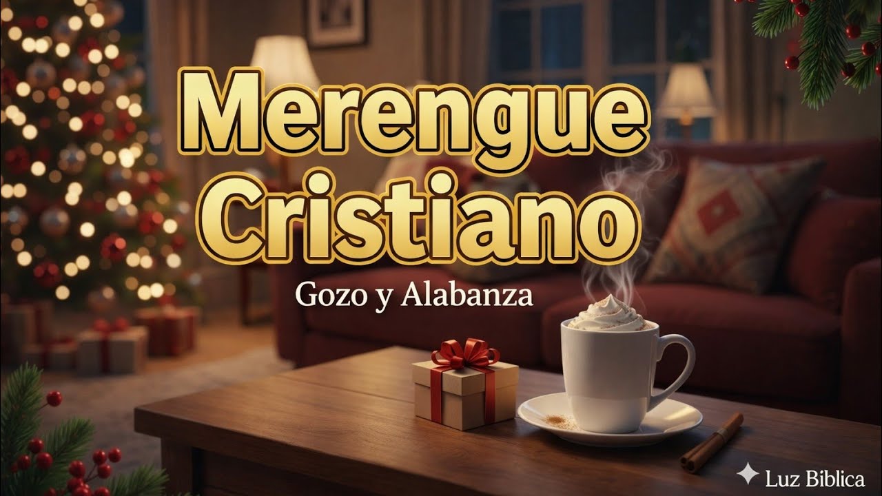 Merengue Cristiano Navideño 2025 🎄 | Noche de Salvación | Gozo, Luz y Redención