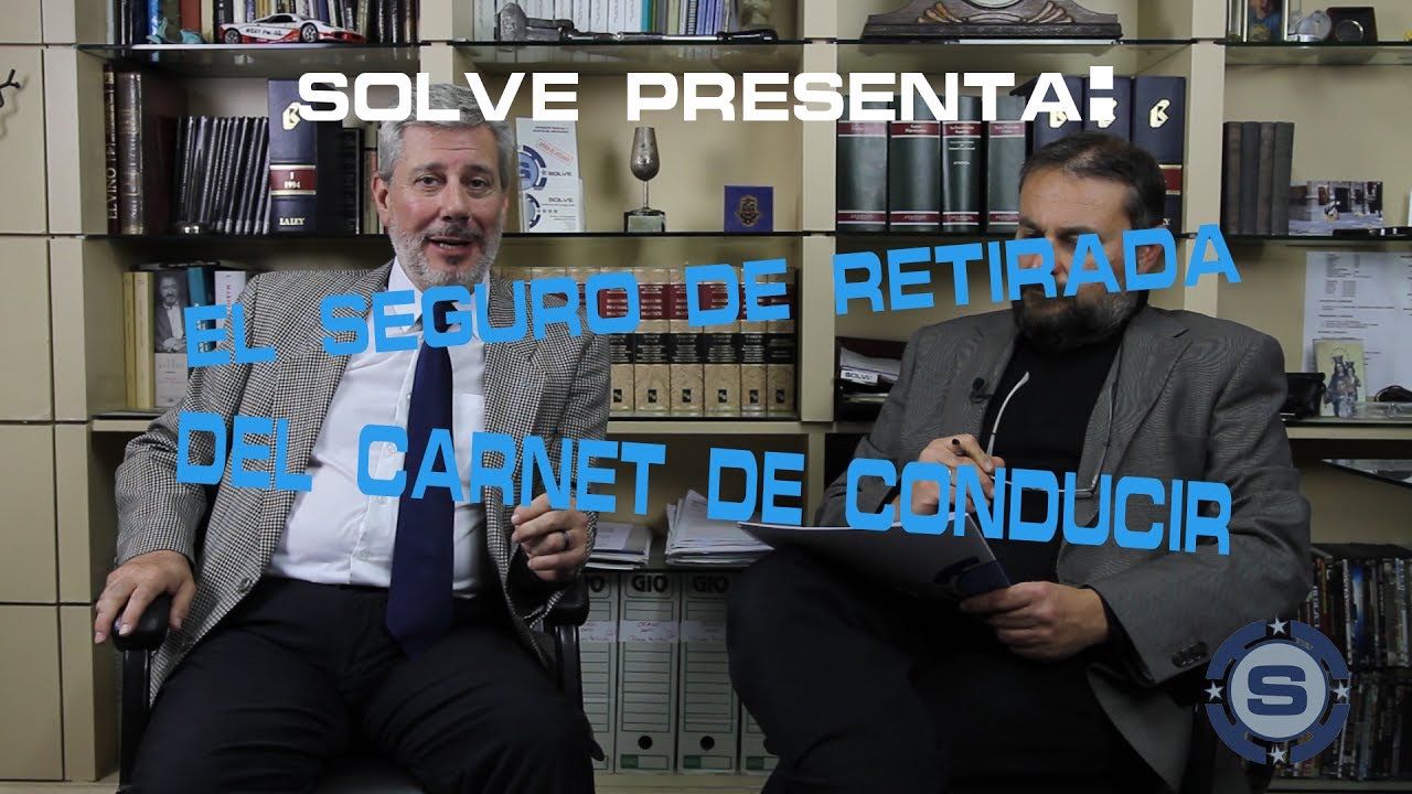 El seguro de retirada de carnet de conducir