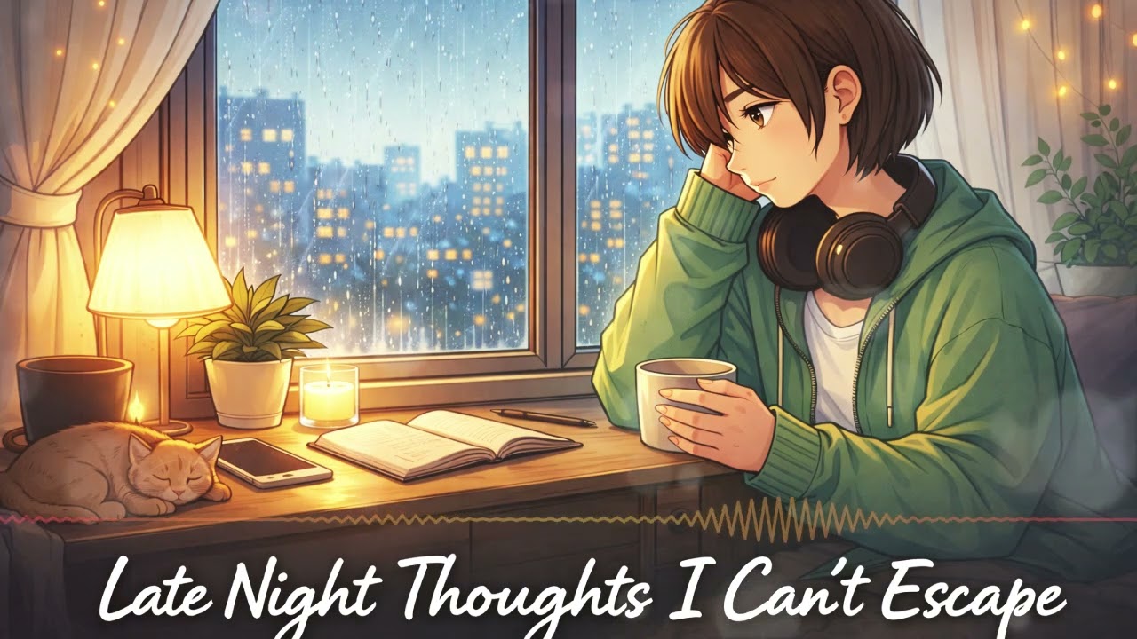 Late Night Thoughts I Can’t Escape 🌙 | Sad LoFi for Overthinking at 2AM