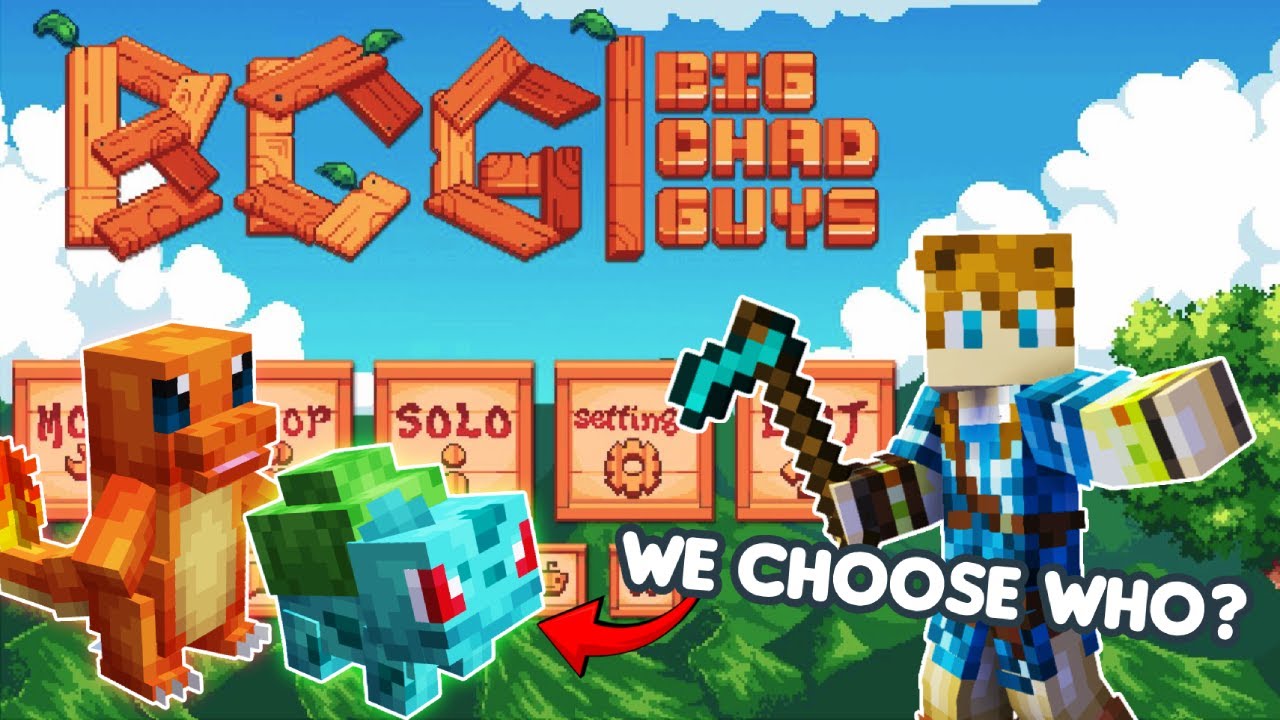 Picking Our Cobblemon Starter! ◻️ BigChadGuys Supporter Server [Day 1]