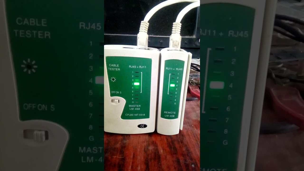 Network Cable Testing