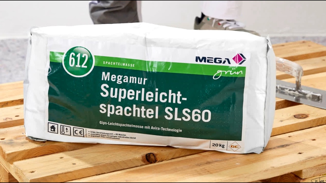 MEGAgrün 612 Megamur Superleichtspachtel SLS60