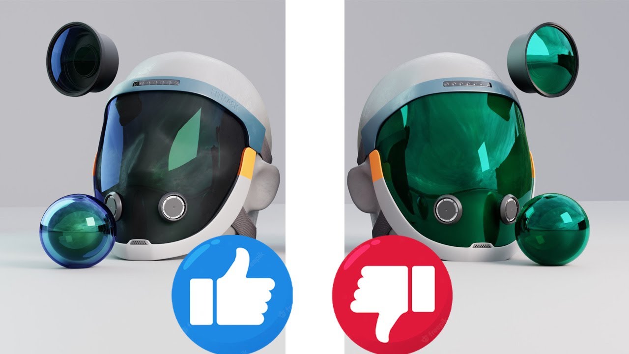 Creating an Iridescent Glass Material in Blender 3D