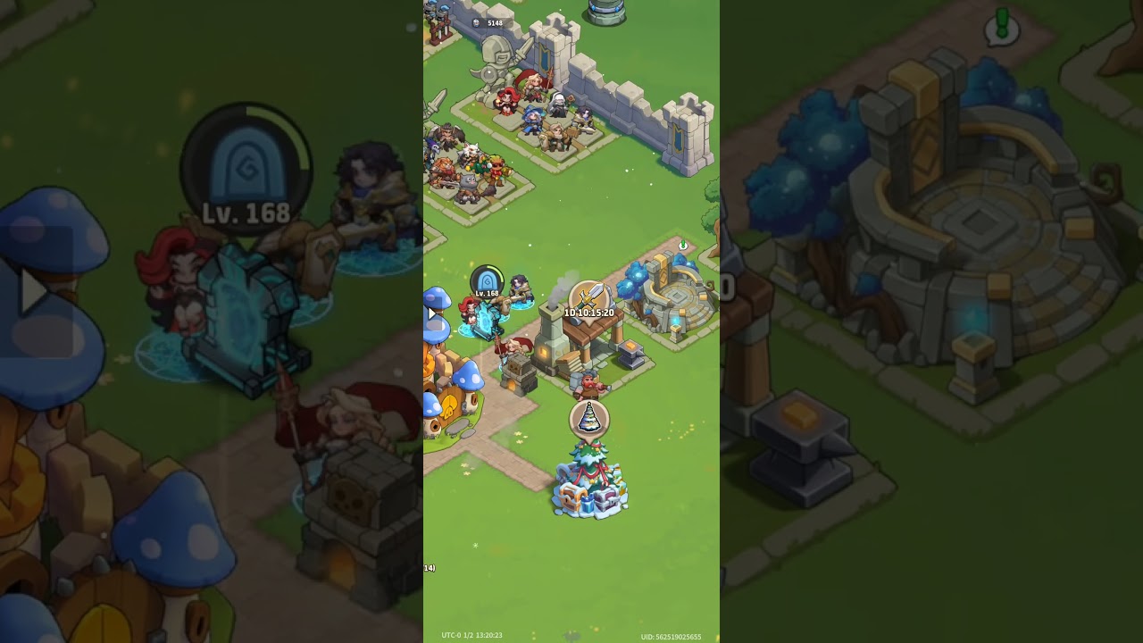 How to get to the Thick Forest/Как добраться до Густого леса. TOP HEROES KINGDOM SAGA