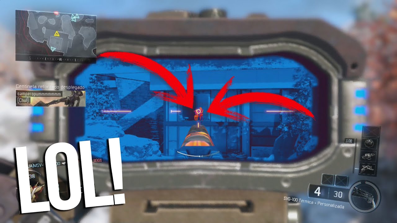 TIRACOS EPICOS con EL SNIPER en BLACK OPS 3!!! LOOOL!!
