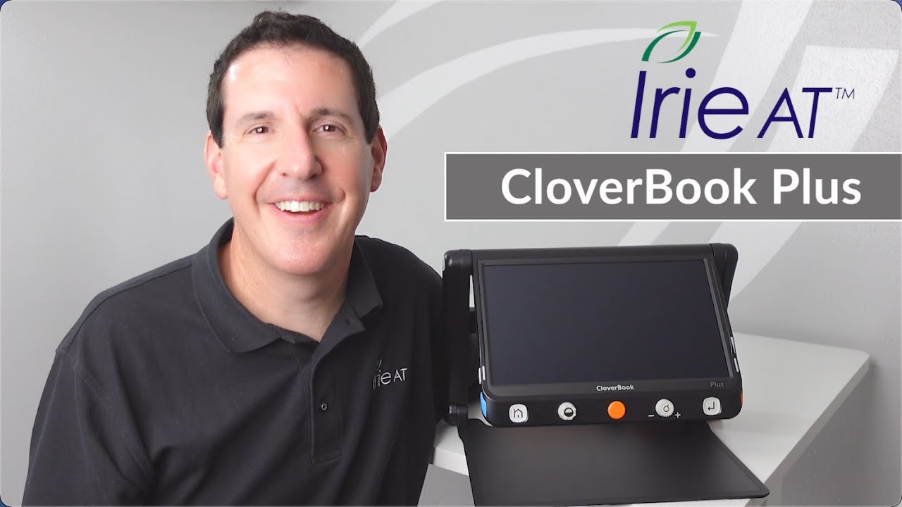 CloverBook Plus - portable, foldable video magnifier: Video Tutorial & General Overview