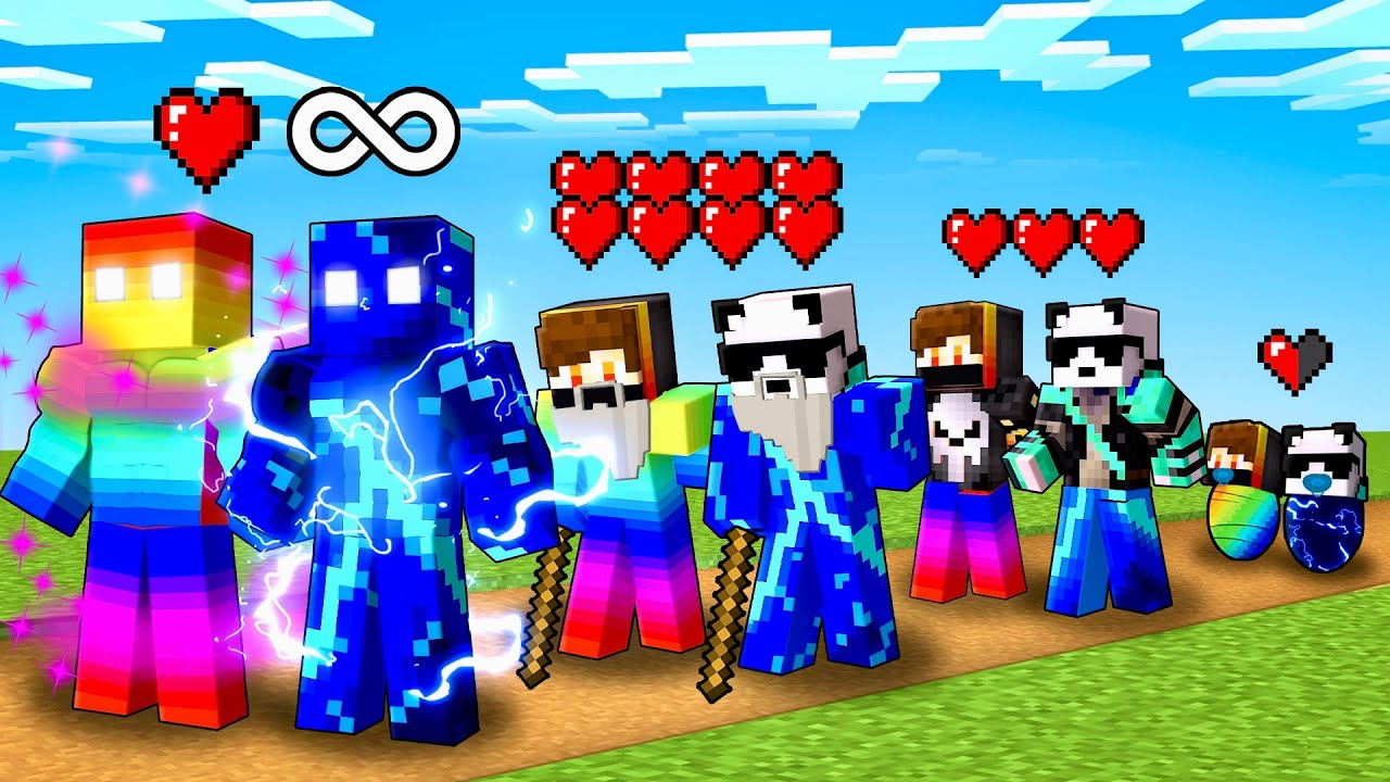 BIRTH to DEATH of STORM & RAINBOW in Minecraft!