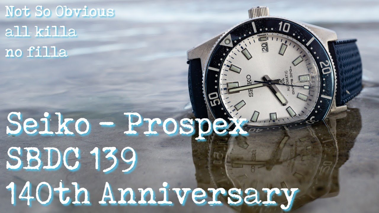 Seiko Prospex SBDC 139, 62 MAS reimaging.  A not so obvious all killa no filla review.