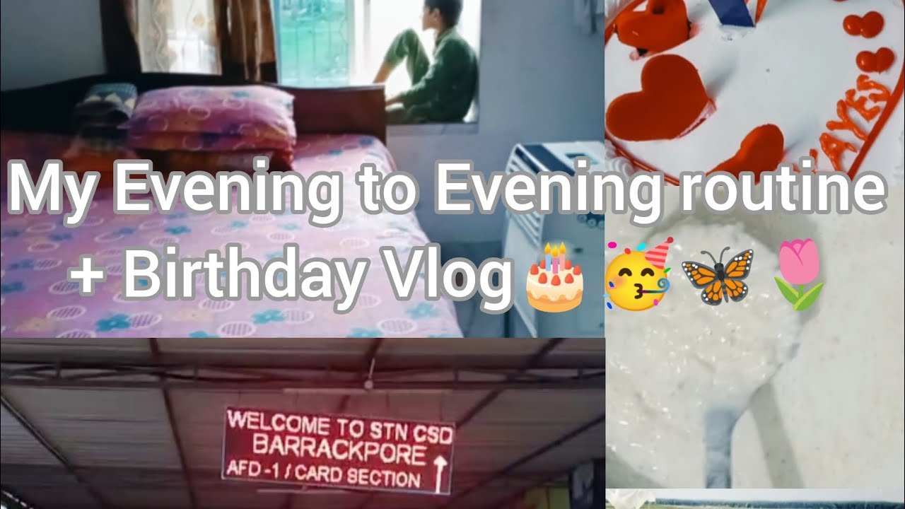 My Evening to Evening routine 🌷 🦋+Birthday Vlog 🎂🥳|| Bengali Vlog|| @HappyFamilyVlog-67 ||