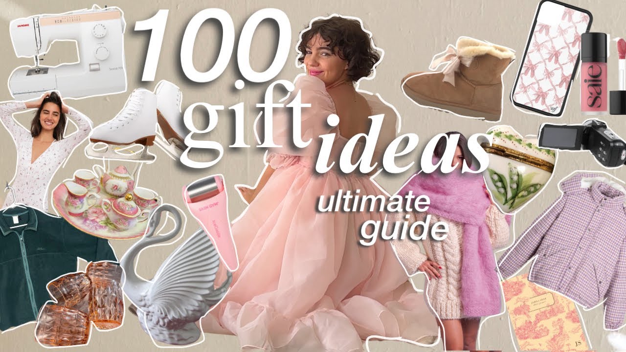100 GIFT IDEAS (that are actually cool) the ULTIMATE holiday gift guide & wishlist🎀