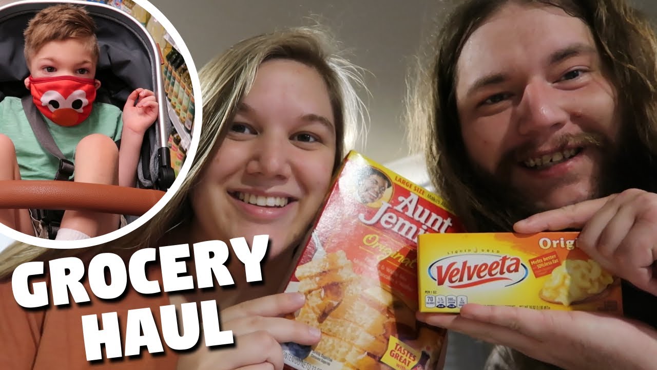 Grocery shopping and grocery haul