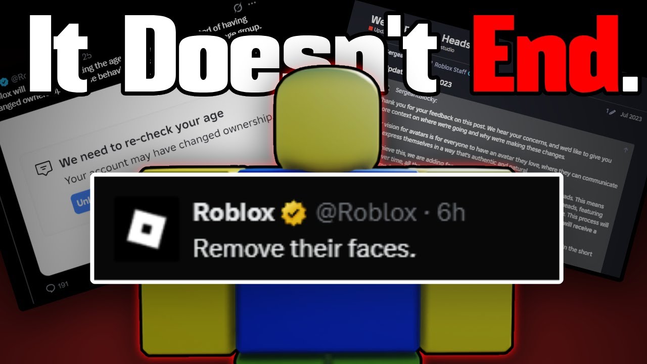 Roblox Just Keeps Getting Worse.