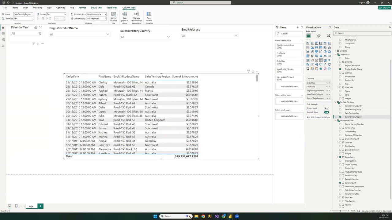 Power BI | Dimensions Sorting | How to sort slicer based on selection