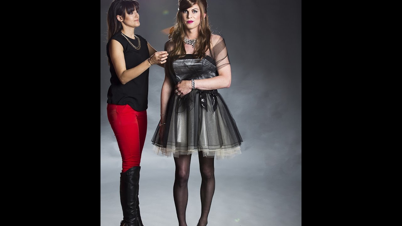 Total Make-over Transgender Vicky with photoshooot