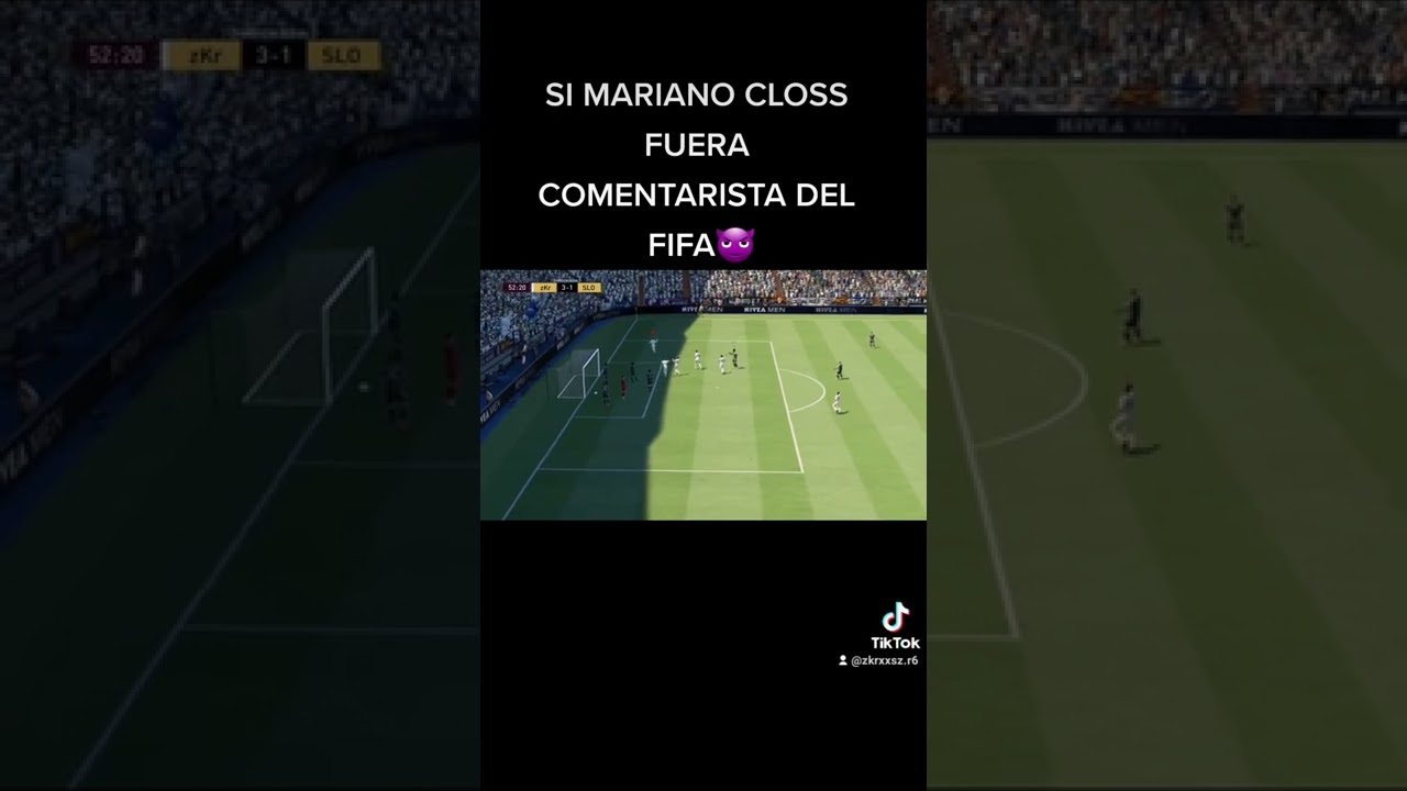 Si mariano closs fuera comentarista en el fifa