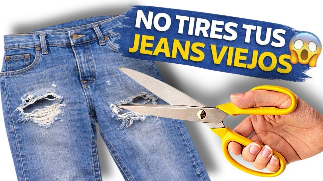 No Tires tus Jeans Viejos 😱 | 5 Ideas para Reciclar y Reutilizar