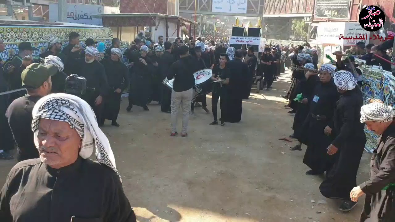 جديدزنجيل  موكب مدينة اميرالمؤمنين ع اهالي النهروان في كربلاء المقدسه 1441ه 2019م