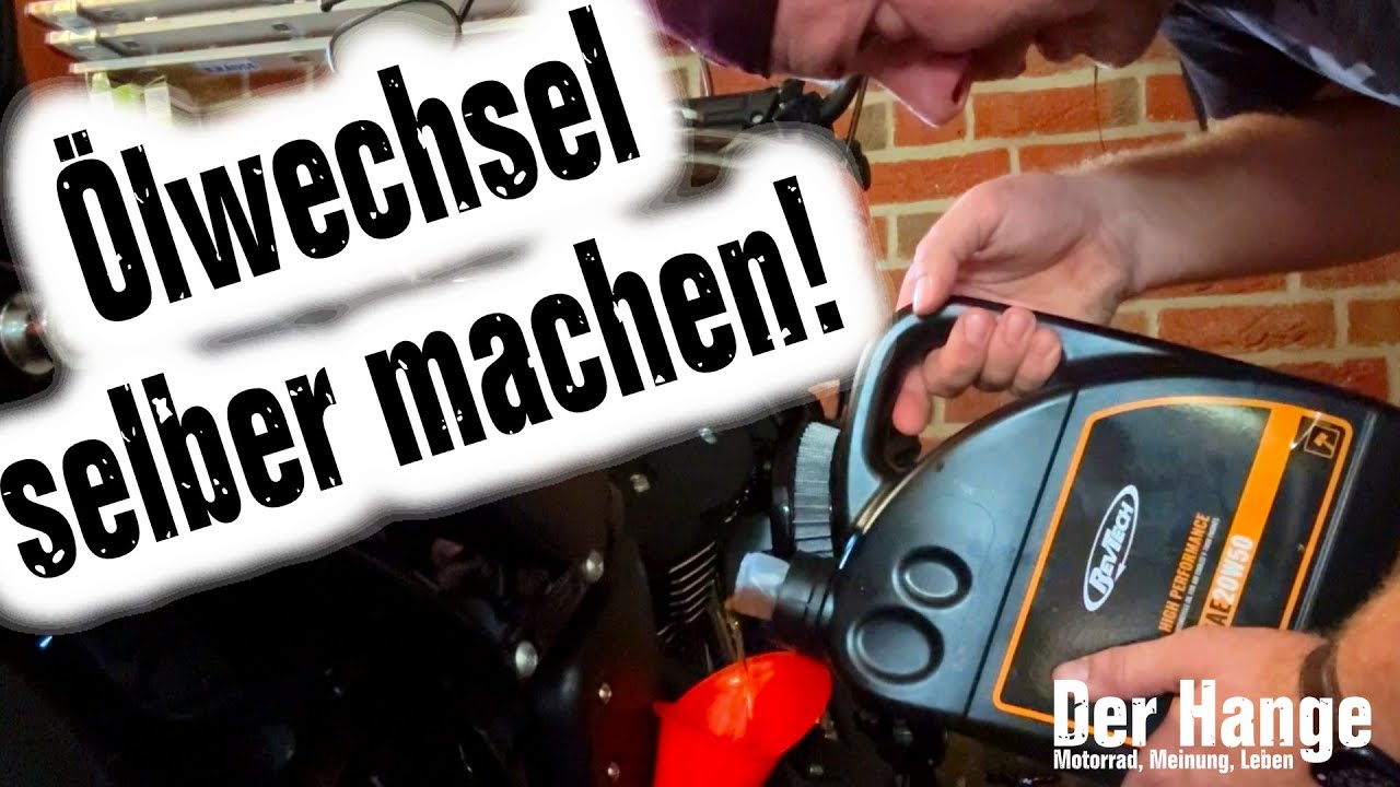 Harley-Davidson Motoröl wechseln - Ölwechsel selber machen (3/3) #harleydavidson #inspektion #diy