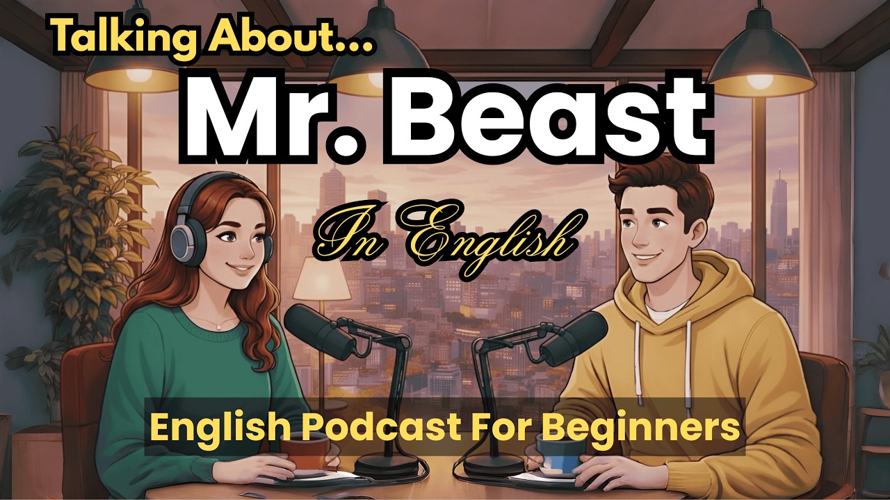 Talking About Mr. Beast & his Life Journey in English | English Conversation Practice