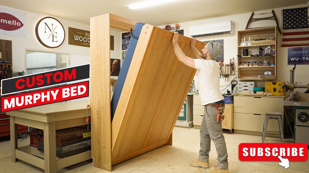 Как сделать индивидуальную кровать Мерфи «Create-A-Bed»!