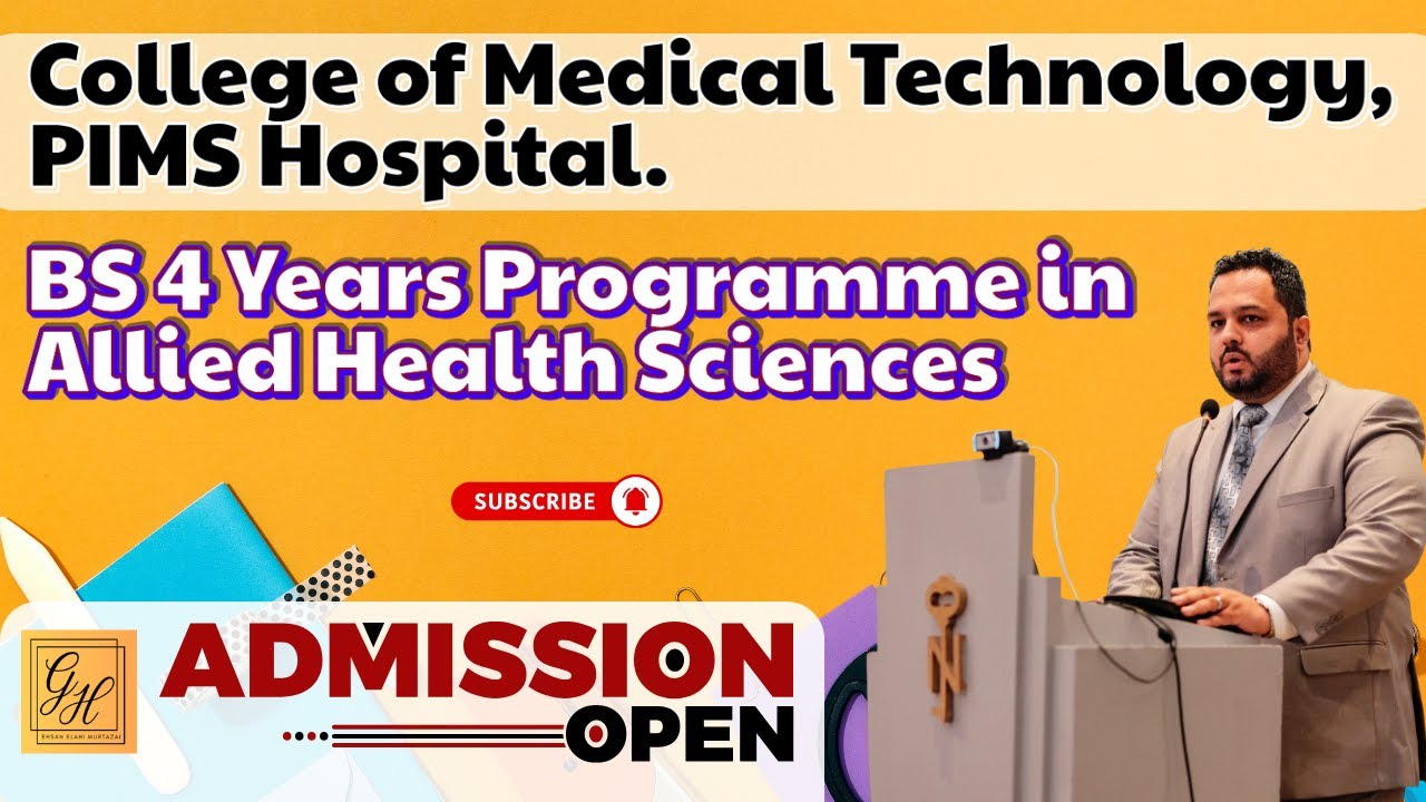 College of Medical Technology PIMS Hospital Admissions 2025