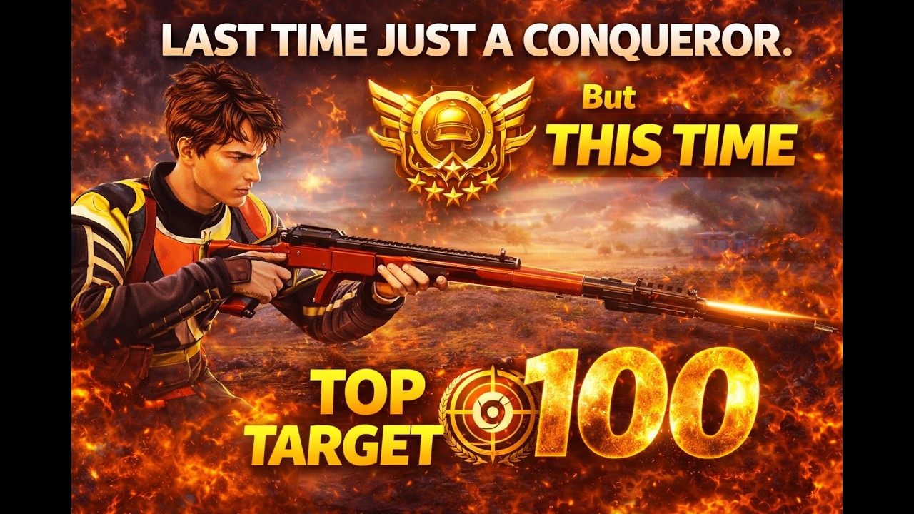 Solo Rank Push | Conqueror TOP 100 | PUBG Mobile | Day 02