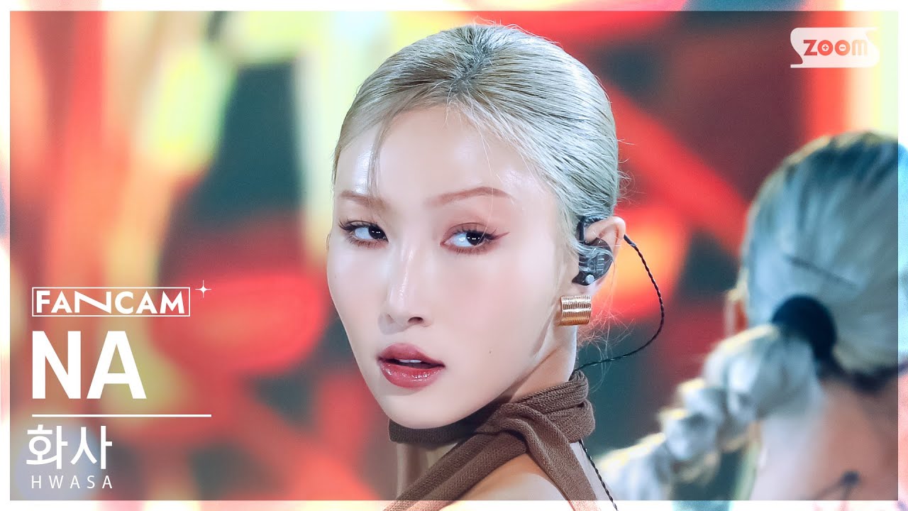 [안방1열 직캠4K] 화사 'NA' (HWASA FanCam) @SBS Inkigayo 240929